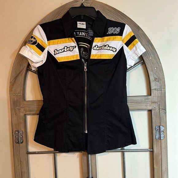 Harley Davidson women’s top size XS nwot - Picture 1 of 8